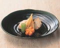 盛皿 吉野丸皿 織部