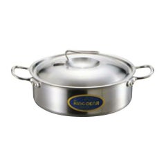 ニューキングデンジ 外輪鍋(目盛付)18cm