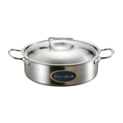 ニューキングデンジ 外輪鍋(目盛付)30cm