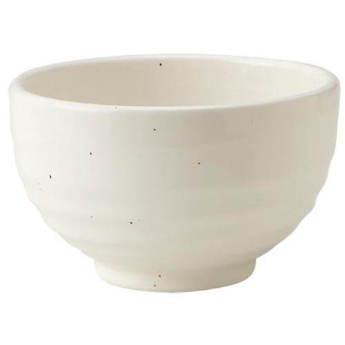 01741253 白玉粉引 4.2多用丼 13×8cm