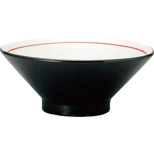 01850935 黒巻 切立高台22cm丼 21.3×8.8cm 容量:1200cc