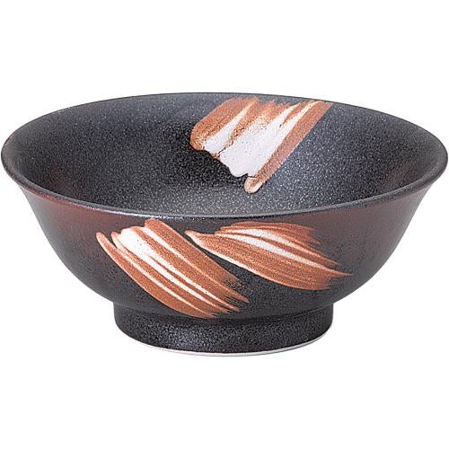 02240059 白刷毛唐津 丸反7寸丼 20.8×8.3cm 容量:1310cc