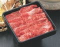 角皿 ABS角肉皿黒(塗無)16cm角(1人用) エンボス加工/宴会単品