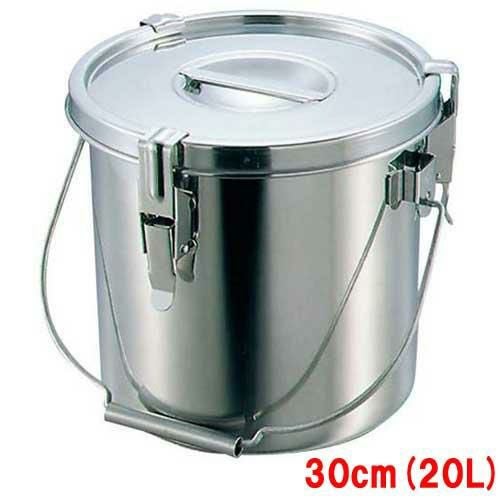 クローバー モリブデン パッキン寸胴鍋 30cm 吊付 