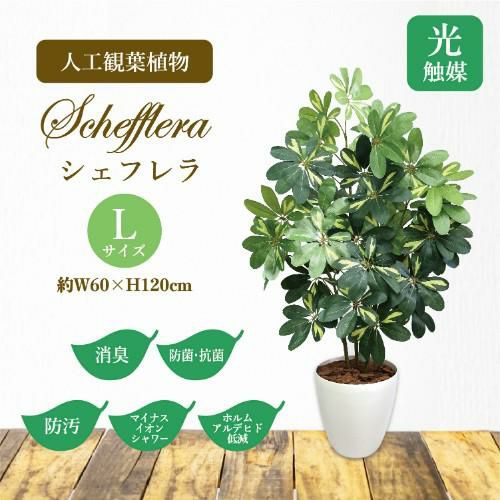 人工観葉植物 シェフレラ Lサイズ/業務用/新品/送料無料