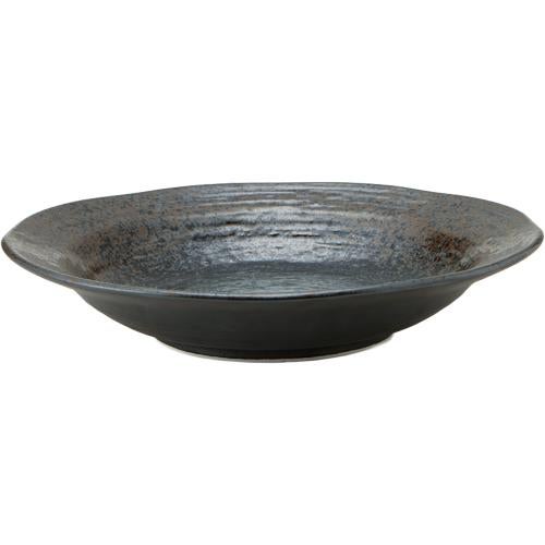 02440374 蒼月 8寸麺皿 24.5×4.7cm
