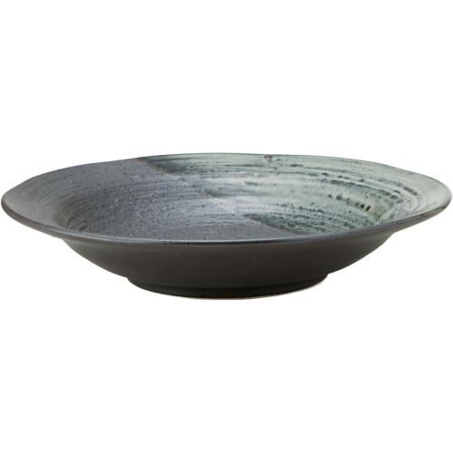 02460374 白流しかけわけ 8寸麺皿 24.5×4.7cm