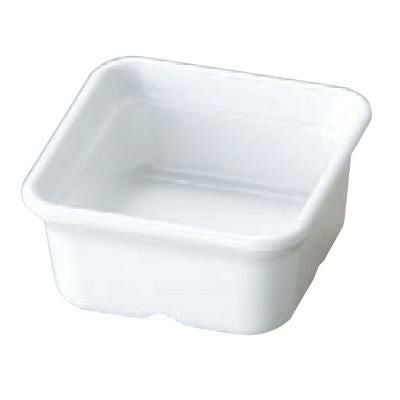 小鉢 メラミン角小鉢白