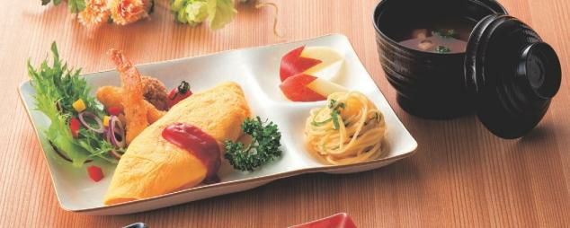 プレート ツーコンビプレート白アクア渕金