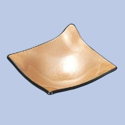 ワンホールプレート(S)ベージュ雲流/樹脂製/洋食器