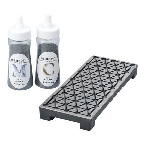 セラミック砥石修正器「なおる」シ0510 (中・荒目パウダー付)