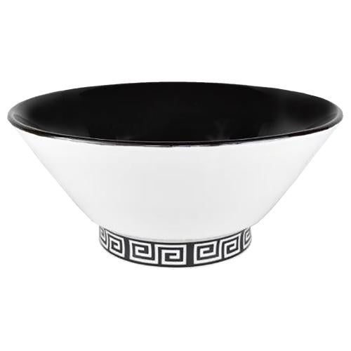 03250073 ネーロ(黒)切立高台 6.5丼 20×9cm