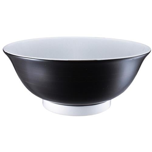 03660058 黒巻 丸反6.5丼 19.8×8.5cm 容量:1250cc