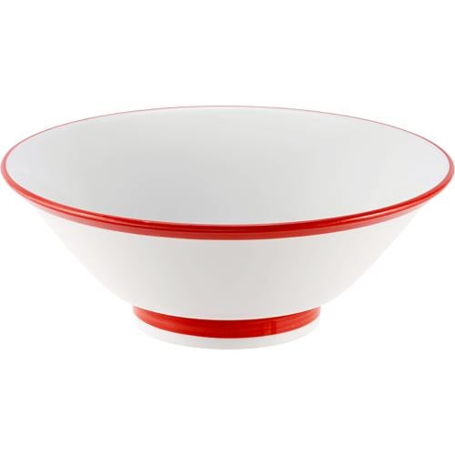 03790066 赤線 イングレーズ 切立6.8丼 20.1×7.5cm 容量: 880cc