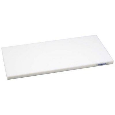 ポリエチレンかるがるまな板SD/標準タイプ (両面シボ付) 20mm ホワイト 【送料別】 幅500×奥行300×高さ20mm