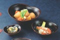 盛鉢 双葉鉢渦根来(大)