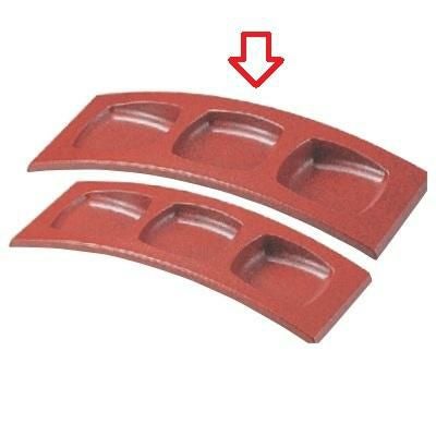 珍味 3連珍味台新朱石目(大)