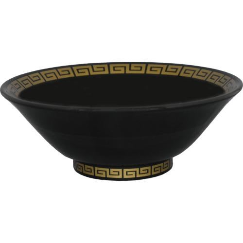 04751237 RAIMON(雲母金) 黒釉切立6.8丼 20.1×7.5cm 容量:880cc