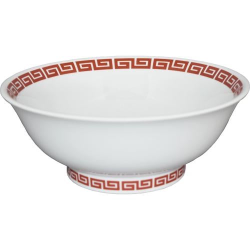 04780059 RAIMON(朱赤) 丸反7寸丼 20.8×8.3cm 容量:1310cc