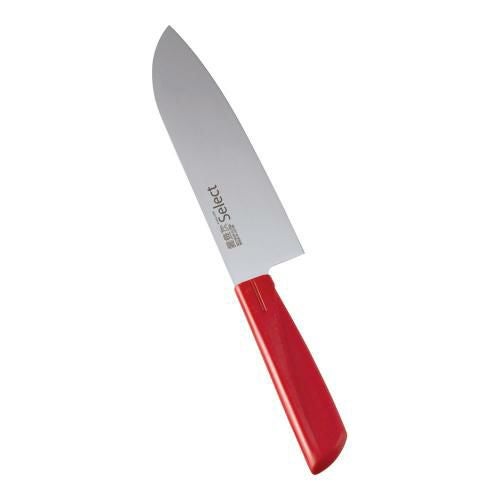 カラーセレクト三徳包丁(両刃)16.5cm 3013-RD レッド