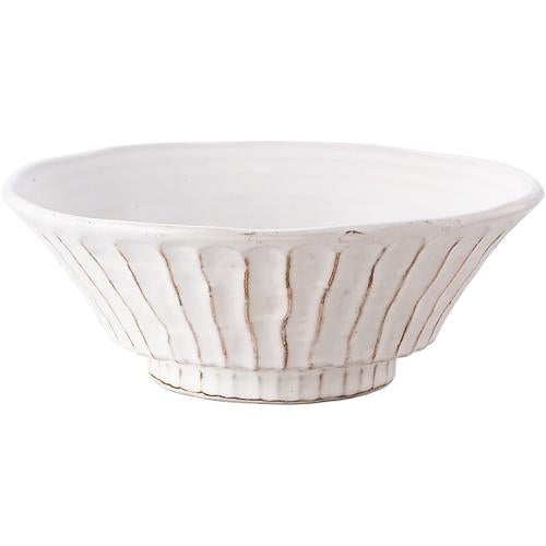 00380491 粉引 7寸しのぎ丼(SHOWA) 21×8cm 容量:1100cc