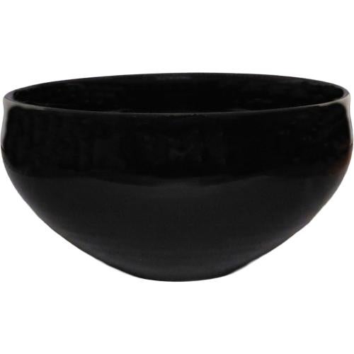 00400525 黒釉 なごみ丼 18.4×9.3cm 容量:1500cc