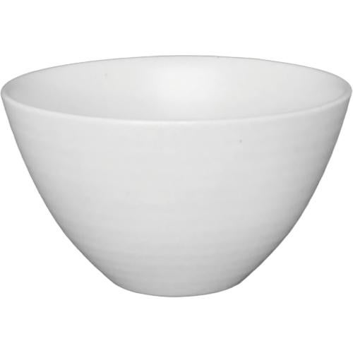 00750705 粉引釉 4.5深丼 14×8cm