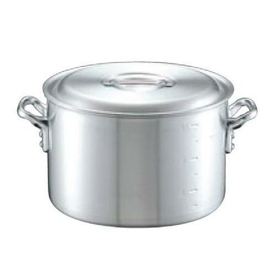 キング アルミ 半寸胴鍋(目盛付)33cm