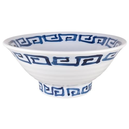01440954 染付雷門 7寸丼 22×9.4cm 容量:1350cc