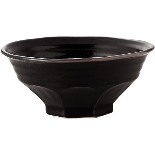 01580452 柚子黒天目 7寸 長浜丼 21.2×9.2cm 容量:1350cc