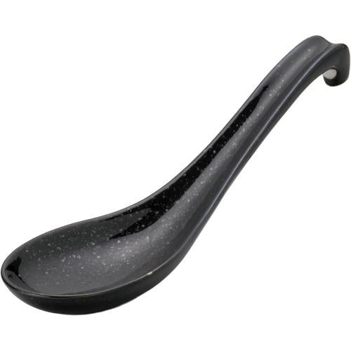 01590543 黒御影 ラーメンレンゲ 17.8×5.2cm