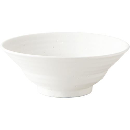 01740456 白玉粉引 六兵衛7寸丼 22.5×8.8cm 容量:1450cc