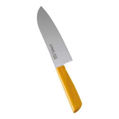 カラーセレクト三徳包丁(両刃)16.5cm 3013-YE イエロー