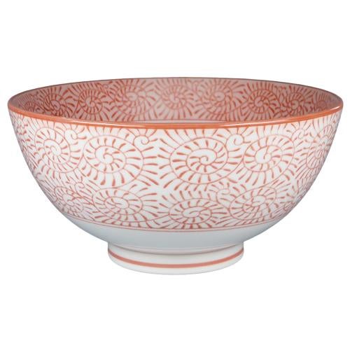 01970157 赤 5寸種丼 15.5×7.5cm 容量:700cc