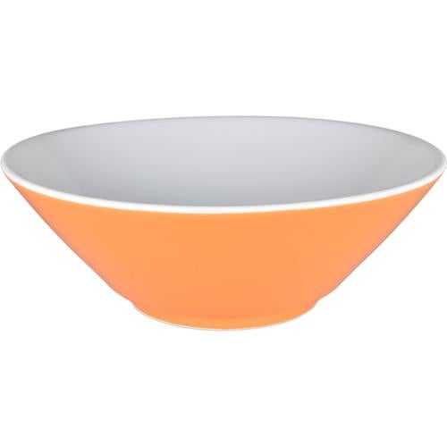 02690065 オレンジ(中白) 切立6.3丼(RF) 19.6×6.8cm 容量:880cc