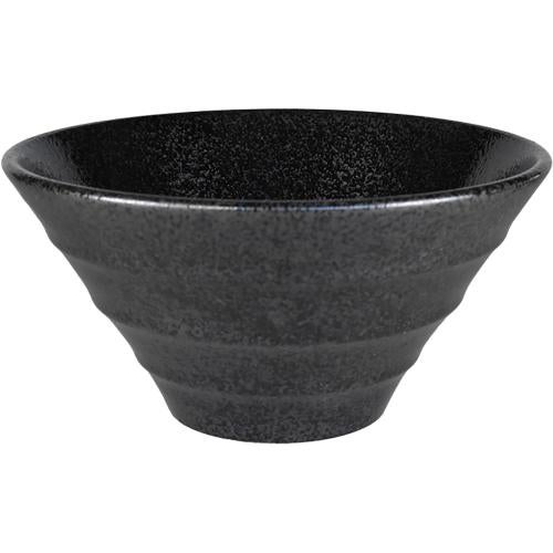 02911050 リネア黒耀 12cm深ボール 12.2×7.3cm 容量:380cc