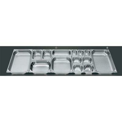 プロシェフ 18-8 GNパン補強重なり防止付 2/3 100mm