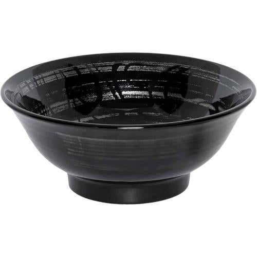 03010973 渦刷毛銀彩 6.8ラーメン 21.5×9cm 容量:1500cc