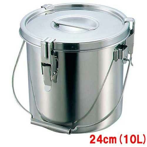 クローバー モリブデン パッキン寸胴鍋 24cm 吊付