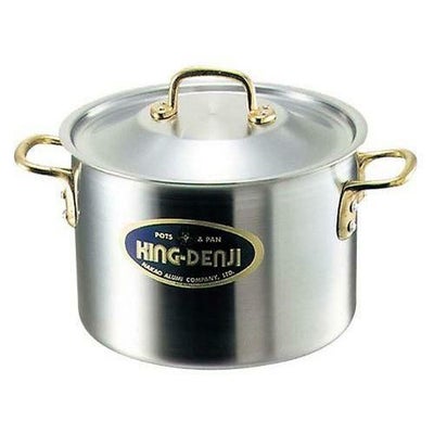 キングデンジ 半寸胴鍋(目盛付)33cm
