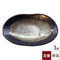 TB 窯変白吹き 和紙楕円皿