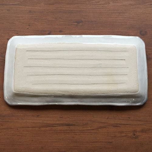 TB 均窯スカイブルー 43cm 角大皿/寸法：幅420×奥行210×高さ30(mm)/テンポスオリジナル/業務用/新品