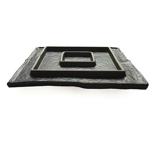 TB 豪快 黒玄23? 正角皿