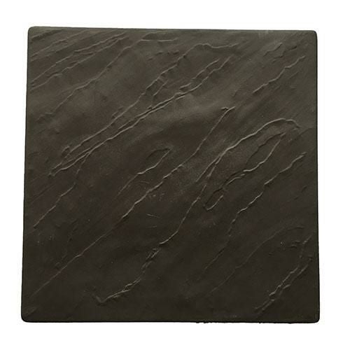 TB 炭化 石面角前菜皿