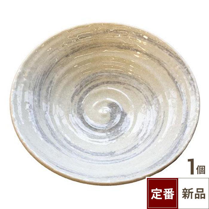 【飲食店定番】TB 荒彫 8寸盛鉢 白波/（24.7cm）【テンポスオリジナル】