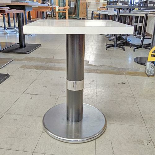 スナックテーブル 白 幅450×奥行450×高さ620