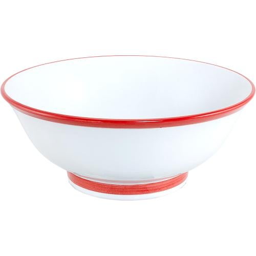03790059 赤線 イングレーズ 丸反7寸丼 20.8×8.3cm 容量:1310cc