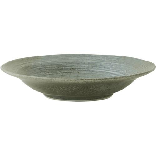 03890374 わびうぐいす 8寸麺皿 24.5×4.7cm
