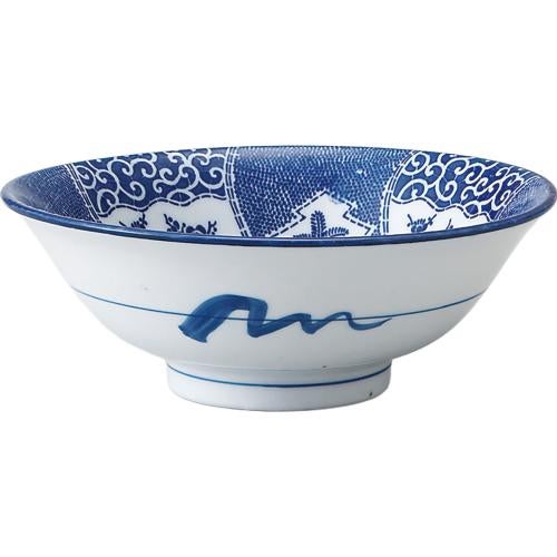 04391145 松竹梅 6.5浅高台丼 19.5×7cm 容量:900cc