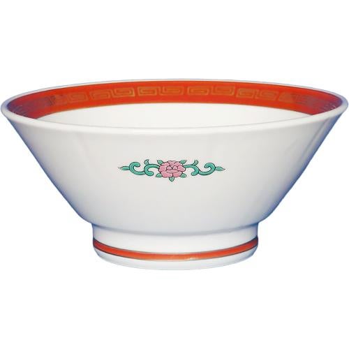 00330073 赤金 切立高台6.5丼 20×9cm 容量:1050cc